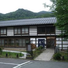 道の駅の裏手にあります