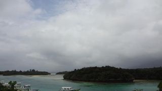 曇りでも綺麗でした。