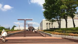 佐倉城址にある丘の上の博物館