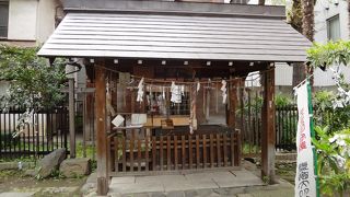 仙台藩中屋敷の神社でした