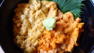 ウニ丼！！