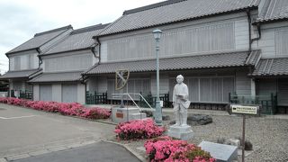 伊能忠敬記念館利用時の駐車場