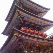新勝寺三重塔