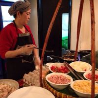 オムレツ焼いてくれました