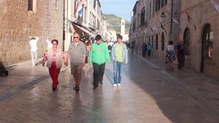 ドブロヴニクの中心街。