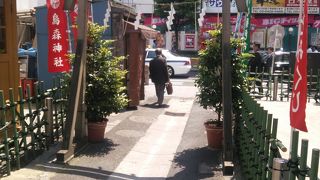 新橋の烏森神社