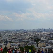 寺院から望むパリ市内