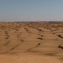 ルブ・アル・ハリ砂漠とは全く違う光景