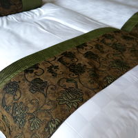 寝心地のいいフカフカベッド