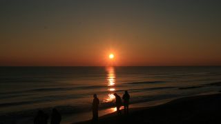 鹿島灘を望む絶景の公園