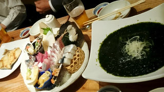 新鮮な刺身が破格