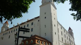 ドナウ川を一望できる