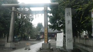 普段は静かな神社