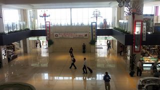 綺麗な空港です。