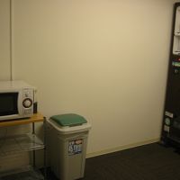 製氷器と電子レンジ