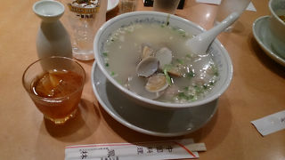 オーナーシェフの北京料理レストラン、あさりそばがお気に入りです