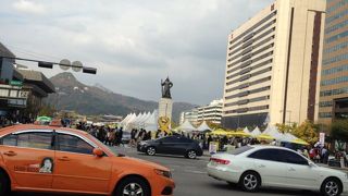 噴水が気持ちよい