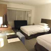 ベッドは広々です