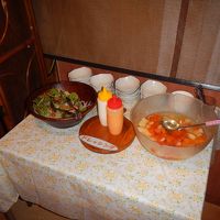 朝食バイキング