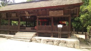 宮島島内西部に位置する大元公園の中にある神社