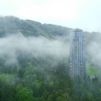 あいにく天気悪し