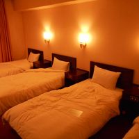 ４ベッドの洋室