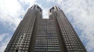 無料の展望台から東京を一望できます！