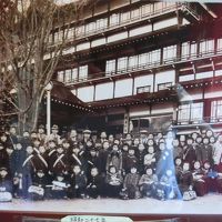 館内にあった昔の写真。私もちょうどこのころ。