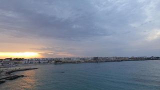 旧市街から眺める展望台♪