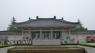 大雁塔からほど近い