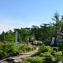 車坂峠登山口