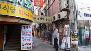 西ピマッコル  古いソウルの雰囲気が残る