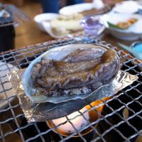 アワビの踊り焼きが美味しかった！