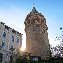 夕方のガラタ塔