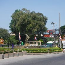 ソンテウの中から撮影