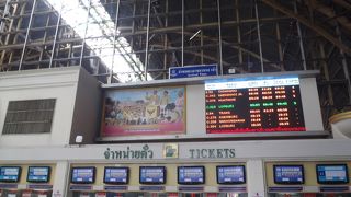 ここから出発する寝台列車に乗って地方へ