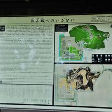 松山城案内図