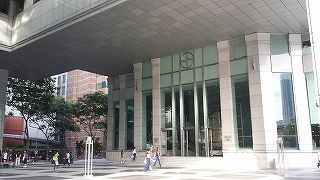 ボートキーの近くにあるオフィスビル建つエリア