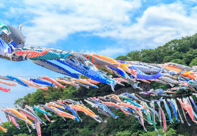 子供の日でもお昼頃に行けば、渋滞に巻き込まれません