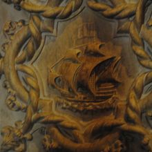 ヴァスコ・ダ・ガマの棺の中央にはカラベル船のレリーフが！