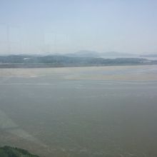 川の向こうは北朝鮮