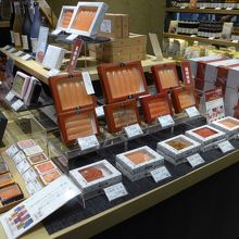 椒房庵（しょぼうあん)の明太子をアップで・・・美味しいですよ