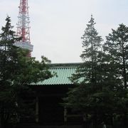 徳川家の遺構、増上寺並び