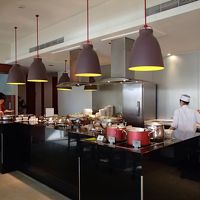 ５階麗香苑での朝食ビュッフェ