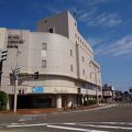 直江津駅前のホテル