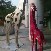 会場に向う途中にありました