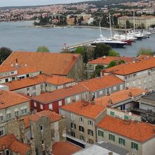 ヨットハーバーも　見えます。