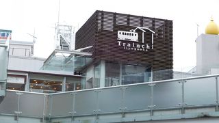 雑貨屋さんなどのお店が集まっています