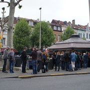 ブリュッセルで一番美味しいと言われるフリッツ店。