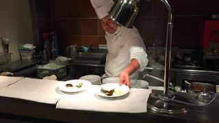 開業１５周年記念のアワビステーキ